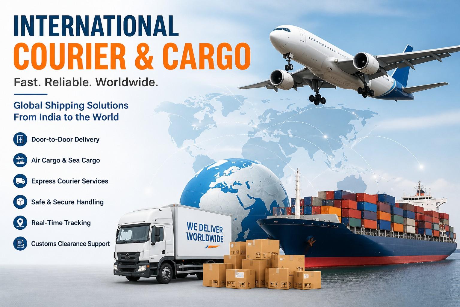 International Courier & Cargo Services From India | India International Courier International Courier & Cargo